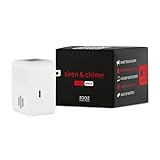 Zooz Z-Wave Long Range Smart Siren & Chime ZSE50 800LR (Z-Wave Hub Required) | Works with Z-Box, Home Assistant, Hubitat, and HomeSeer