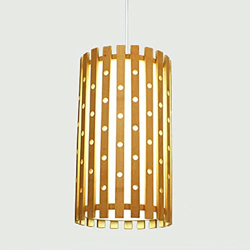 Pendant chandelier bambou tissé main luminaire suspendu bohème
