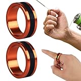 Deftomo Fishing Finger Ring for Line Pulling, Stainless Steel Retrieval Aid for Baitcast, Fishing Tool for Easy and Safe Line Handling
