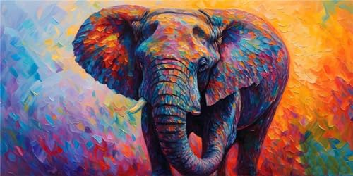 Animal broderie diamant kit complet de grand format 100x200cm - 2