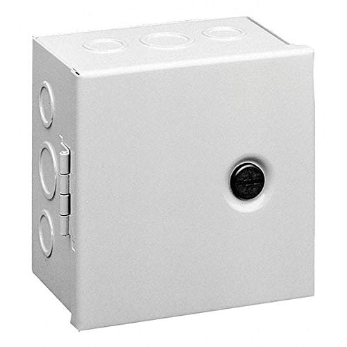 Hoffman AHE6X6X4 Junc Box Enclsr, Mtlic, 6In.Hx 6In.Wx4In.D