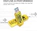 INLAND Micro Center Super Speed 128GB USB 3.0/USB3.1 Gen1 Flash Drive Gum Size Memory Stick Thumb Drive Data Storage Jump Drive
