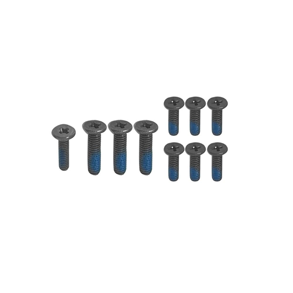 HSSDTECH Lower Bottom Base Cover Case Screws Replacement for ASUS vivobook X712 X712J X712JA X712FA X712FB X712EQ X712EA Bottom Case Screws Silver