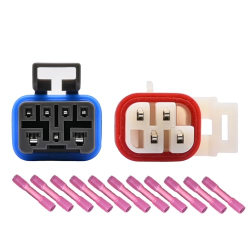 GROBARPART 2 Pcs Park Neutral Position and Back-Up Lamp Switch Connector Wiring Harness Pigtail Plug Replace24229422 Fit for Cadillac Fit for Chevy Neutral Safety Switch for 4L60E 4L80E Transmission