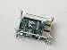 GeauxRobot Clear Raspberry Pi 3 Model B Case Enclosure Box Dog Bone Shape (also for Pi 2B B+ A+ B A)