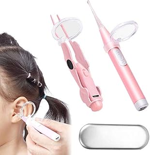 Bestgle LED Light Earwax Removal Kit Ear Pick Cleaner Kit Ear Wax Spoon