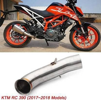 Exhaust Muffler Mid Bend Pipe for KTM RC 390, KTM Duke 125/250/ 390