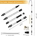 Buyplus Gutter Cleaner from the Ground - Rain Gutter Cleaning Hose Attachment with Extension Poles Up to 7FT, Bendable Gutter Wand | 5 Spray Patterns, Perfect for Garden Hose