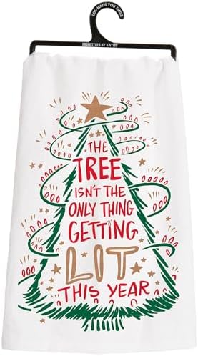 Primitives by Kathy Kitchen Towel, Getting Lit image 4