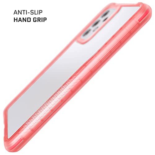 Image of Ghostek COVERT Clear Pink Samsung Galaxy A53 5G Case for Women Premium Protective Cover Screen and Camera Lens Protection Heavy Duty Shockproof Bumper Designed for 2022 Samsung A53 5G (6.5inch) (Pink)