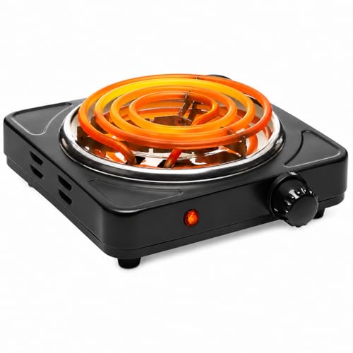 Electrical Coal Burner 1500W Hot Plate Charcoal Burner for Coconut Coal Coil (UK Plug)