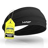 Halo Headband AIR Series-Bandit-Wide Pullover Headband for both Women and Men-Patented Lightweight, Mositure Wicking Headband