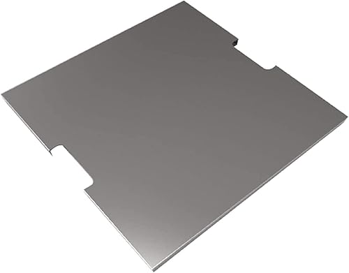 Todas las pantallas de viento para fogatas y tapa de acero inoxidable de ELEMENTI ELEMENTI Plus y MODENO (tapa de horno, tapa cuadrada de 20.7
