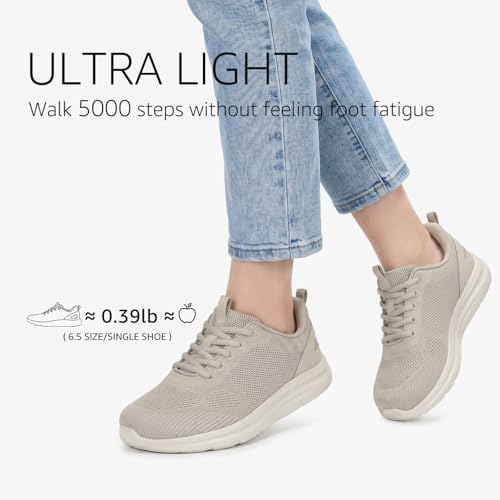 Image of STQ Wide Toe Box Walking Shoes Women Orthopedic Swollen Feet Diabetic Tennis Running Sneakers for Plantar Fasciitis Arch Support Bunions