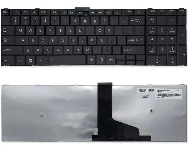ASICTRON Replacement Keyboard for Toshiba Satellite C50 C50-A C50D-A ...