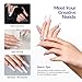 Professional Acrylic Nail Liquid for Nail: 4fl.oz Acrylic Liquid with Nail Brush for Beginners at Home DIY Nail Salon Use Non-Yellowing MMA-Free