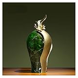 Eine gute Wahl für den eigenen Gebrauch oder als Geschenk für Ihre Familie oder Freunde.Diese moderne Vase eignet sich zur Präsentation im Wohnzimmer, Schlafzimmer, Kaminbereich und Flur.