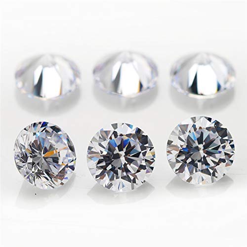 Amazon.com: GBSTORE 100 Pcs 2.5 mm Clear Cubic Zirconia