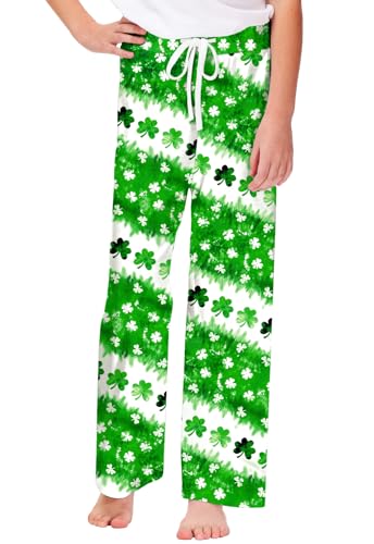 Image of Remimi Girl Boy Plaid Pants Drawstring Summer Casual Loose Bottoms 5-14 Years