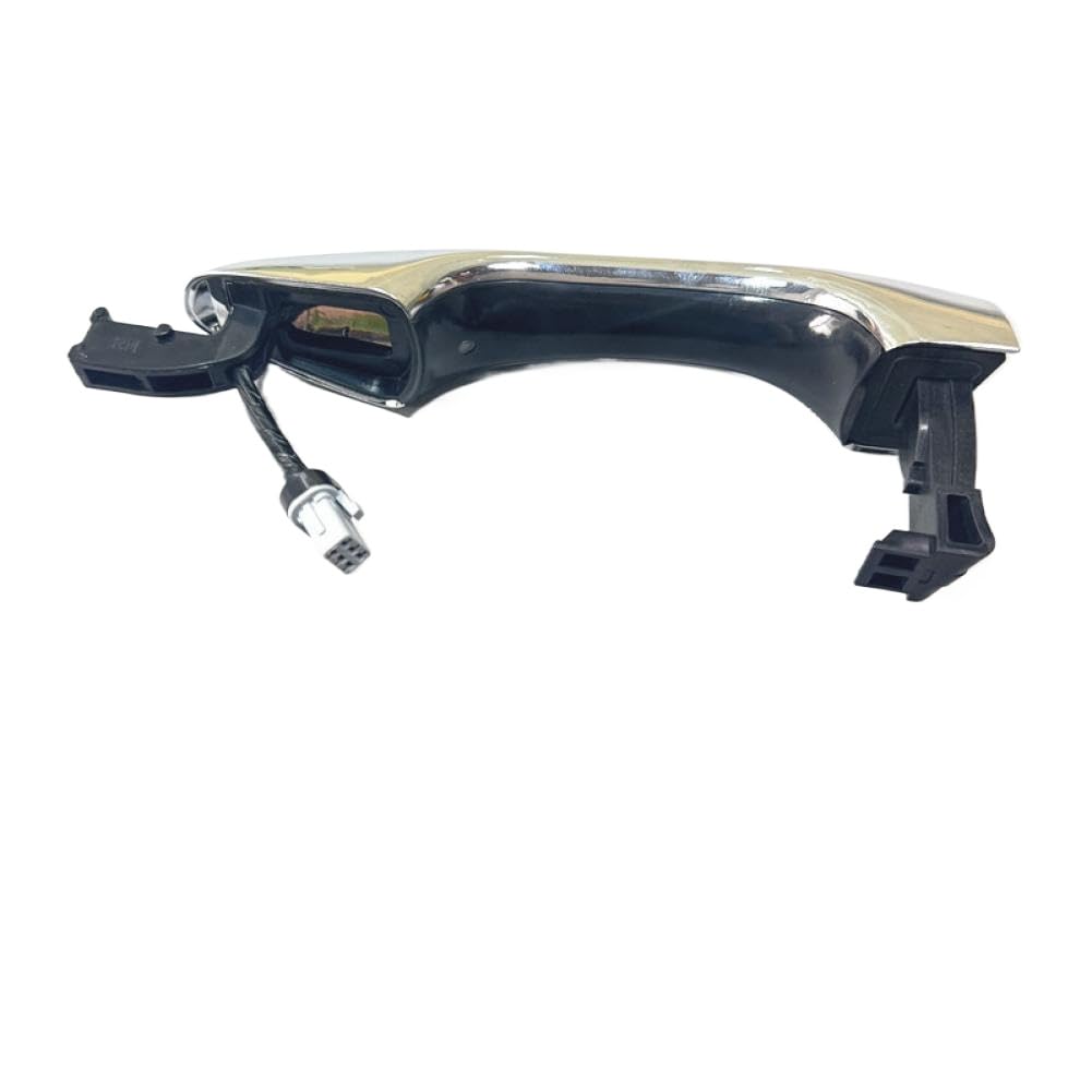 Arvavrvrd Right 82661-C5710 Front Door Handle Compatible With 2015-2018 Vehicle Lh Rh Exterior Outside Door Handle Pull With Button 82661C5710 82651C5710(Right 82661-C5710)