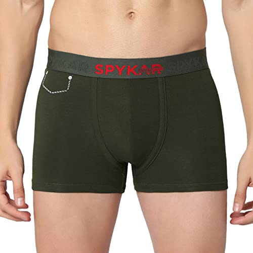 Image of Underjeans Men Cotton Blend Trunk