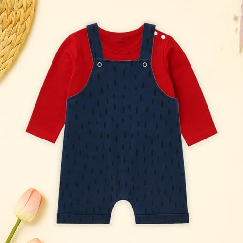 Image of Kidbea Cotton Baby Romper for Boys & Girls | Full Sleeve Bodysuit Jumpsuit for Infants | Soft, Breathable & Skin-Friendly | Multiple Cute Designs