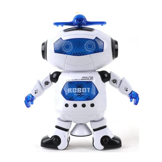 ТоуUAE - Electronic Smart Space Walking Dance Robot Тоу with Music Light Astronauts Brinquedos Electronique Jouets Pet for Child Kids Gift (Robot 08)