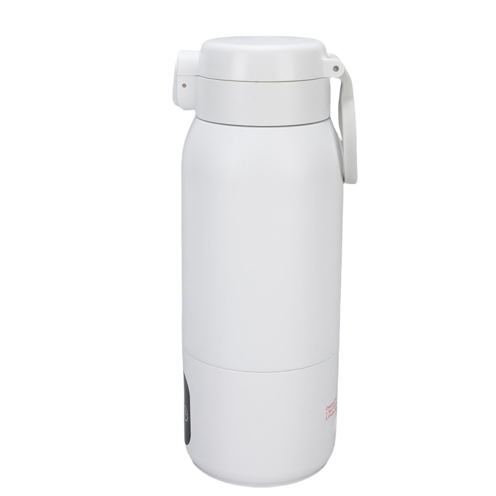 Pissente Podróżny Czajnik Elektryczny Bezprzewodowy Przenośny Podgrzewacz Wody 500 Ml USB Szybkie Podgrzewanie Stal Nierdzewna 316 z regulowaną temperaturą do Herbaty Kawy Mleka