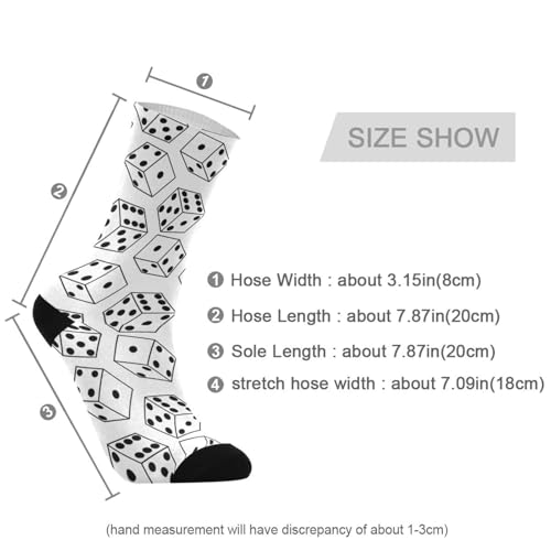 Athletic Crew Socks Fun Calf Tube Socks For Men Women3