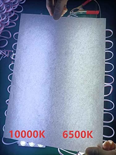 Q QINGCHEN LED Module DC12V Cool White 10000K 1.32W Module Strip Light for Letter Advertising Signs with Tape Adhesive Backside (200 PCS Pack) image 5