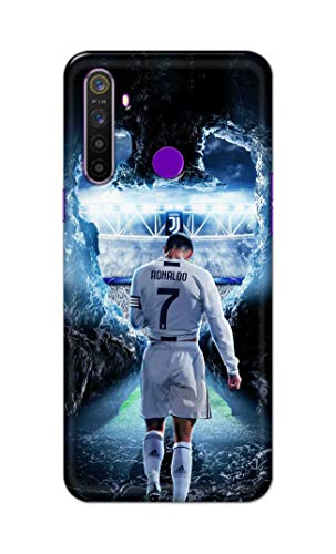 Image of Printed Hard Back Cover Case for Realme 5 | Realme 5s | Realme 5i | Realme Narzo 10 Back Cover (Footbal Legend) -702