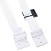 Jambini Plastic Furniture Straps - Wall Safety Anchors | Ideal Solution for Baby Proofing Your Dresser & Bookshelf (8 Pack)
