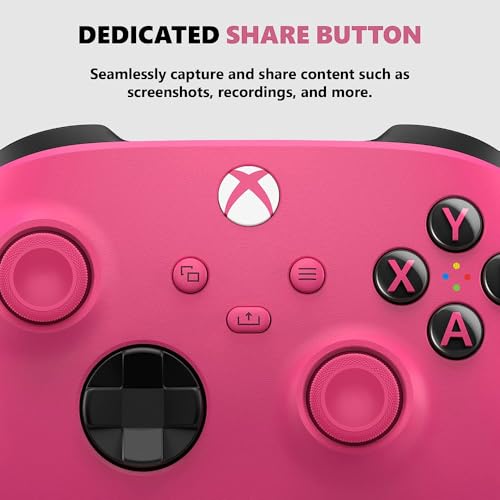 Image of Microsoft QAU-00082 Xbox Wireless Controller Deep Pink 2 Pack
