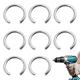 NICEWAT 8 Stück Ringfeder 231907-1 Nr.10, Schlagschrauberfeder Ersatzteil kompatibel mit Makita DTW1002 DTW450 DTW300 DTW285 DTW281 DTW251 DTW190 TW161, Elektrowerkzeuge Ersatzteile