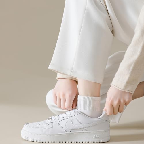 Image of MAGIARTE Womens Cotton Ankle Socks Low Cut Athletic Casual Mutil Color No Show Running Socks for Women