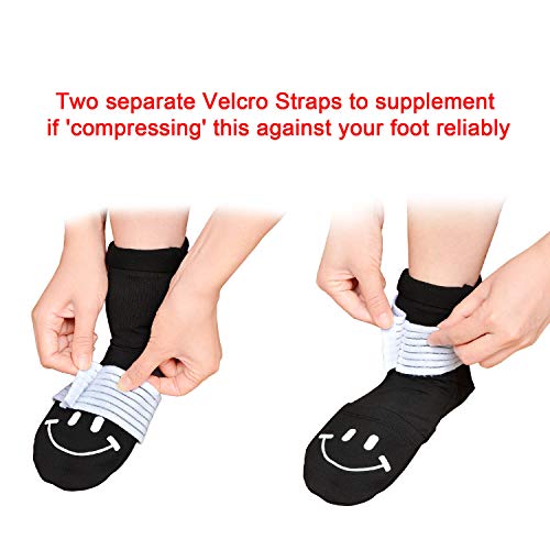 iGuerburn Cold Therapy Socks for Swollen Ankles Arch Heels Foot Pain Relief Suffer from Plantar Fasciitis Tendinitis Neuropathy (Large)