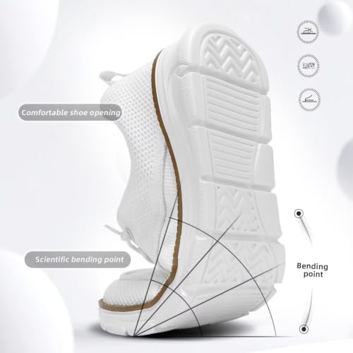 Image of Mens Casual Slip-on Loafers Shoes Non Slip Boat Shoes Sneakers Mesh Business Oxfords Work Driving Lightweight Comfortable Soft Sole Walking
