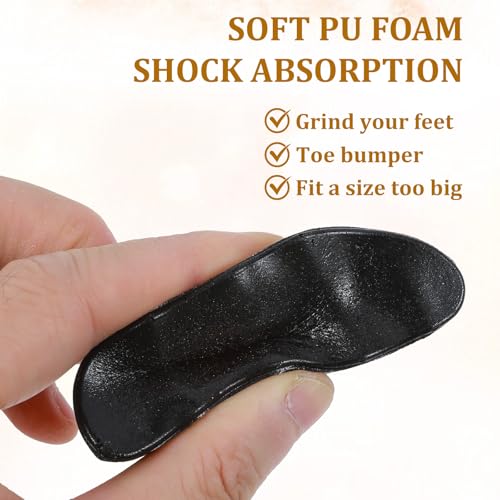 Image of ElevateTech 2 Pairs Shoe Filler for Loose Shoes, Anti Slip Strip Shoe Inserts Fit Shoes Insole Comfort Toe Cushions Prevent Heel Sliping Toe Inserts for Shoe Too Big
