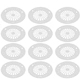 Ipetboom 20 piezas Soportes Portátiles para Platos de Papel Reutilizables Resistentes y Estables Aptos para Platos para Barbacoas Fiestas y Camping al Aire