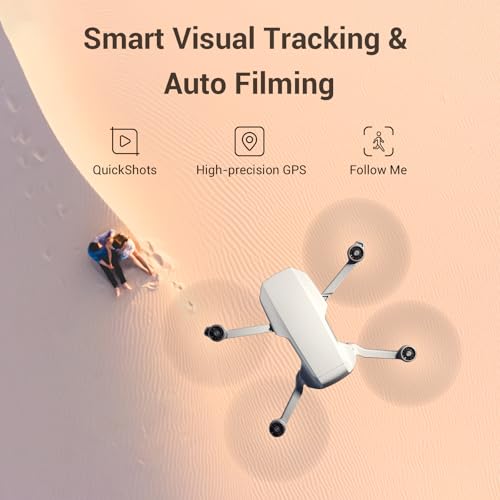 Specta Mini Drone Combo with 2 Batteries, 4K/30fps Video, 32800ft FPV Transmission, Easy to Fly, 3 Aixs Gimbal, 62-Min Flight, Under 249g Portable Drone for Beginners - Image 8