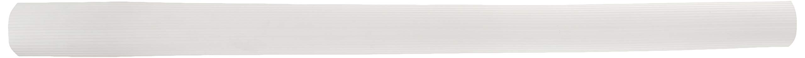 Simple Cord 4 FT White Floor Cord Cover - Protects Cables, Cords, or Wires - 3 Channel On Floor Raceway for Sidewalks or Walkways, in The Home or Office Doorways (White 4 ft)