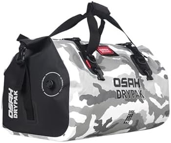 Bolsa Seca Impermeable para Motocicleta,Cola de Equipaje Bolsa,Gr...