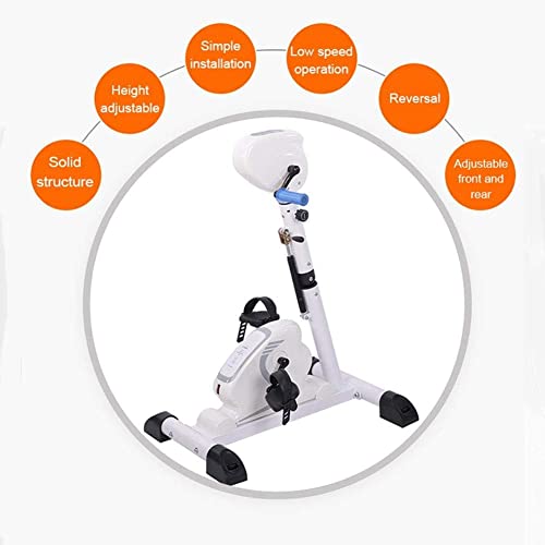 Ejercitador eléctrico de pedal para piernas, brazos y rodillas miniatura 2