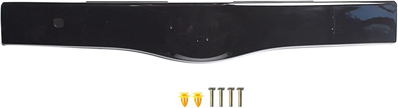 Moldura de acabamento da tampa traseira munirater preto brilhante para hatchback 4 portas 2004–2009