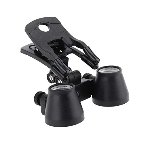 Nski PV-DY-110 3.5X420Mm Binocular Plastic Clip Loupes Dy-110 Lab Head Magnifier W/Clip-On thumb #6