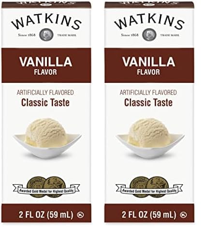Watkins Vanilla Flavor, 2 oz. Bottle, 2-Pack