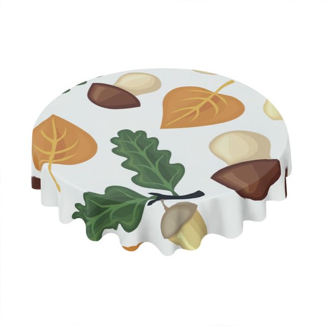 Geroclonup Nappe Ronde Vintage Verte 150 X 150 Cm – Tissu