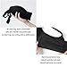 VJQB Chumbo Filifit Sculpting Uplift Bra - Fashion Deep Cup, Hides Back Fat, Full Back Coverage (C, Black, 38)