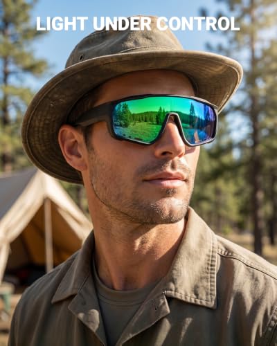 Image of Meeloog Polarized Fit Over Sunglasses, UV400 For Driving Cycling Fishing