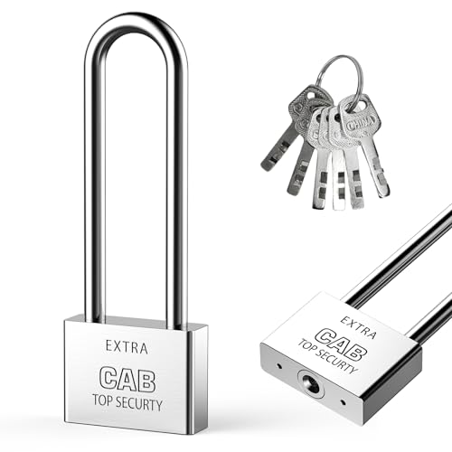 Lengthened Padlock with 6 Keys